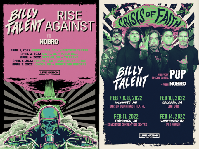 Billy Talent & Rise Against at Videotron Centre
