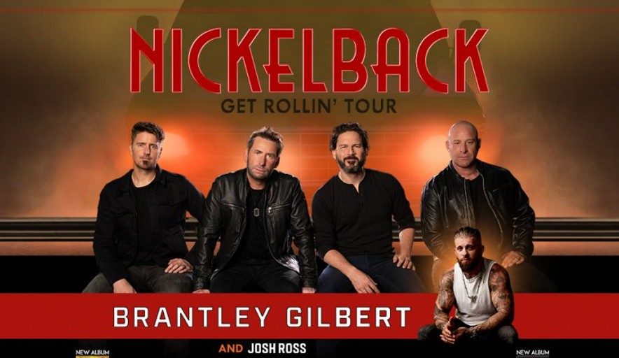 Nickelback, Brantley Gilbert & Josh Ross at Videotron Centre