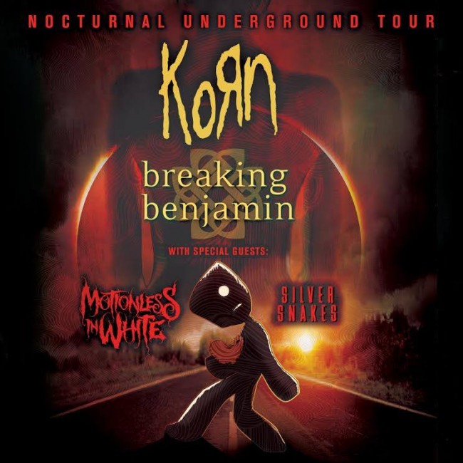 Korn & Breaking Benjamin  at Videotron Centre