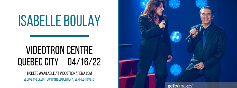 Isabelle Boulay at Videotron Centre